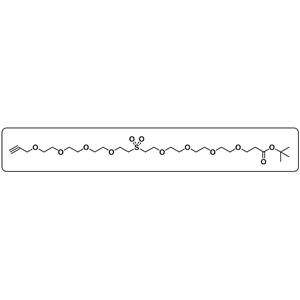 Propargyl-PEG4-Sulfone-PEG4-t-butyl ester