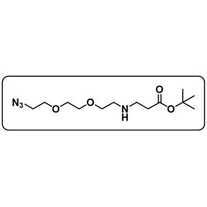 Azide-PEG2-NH-CH2CH2-COOtBu
