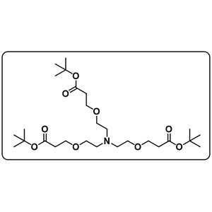 Tri(t-butyoxycarbonylethyloxyethyl)amine