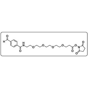 CHO-Ph-CONH-PEG4-NHS ester