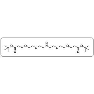NH-bis(PEG2-t-butyl ester)