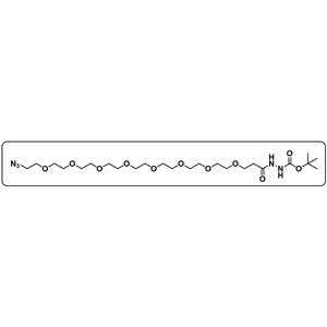 Azido-PEG8-hydrazide-Boc