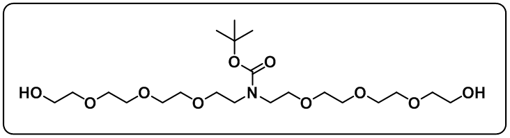 N-Boc-N-bis(PEG3-OH)