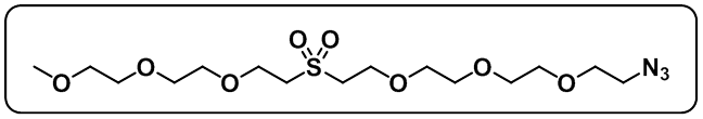 m-PEG3-Sulfone-PEG3-azide