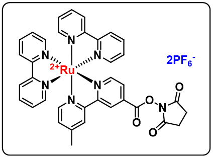 Ru(bpy)2(mcbpy-O-Su-ester)(PF6)2