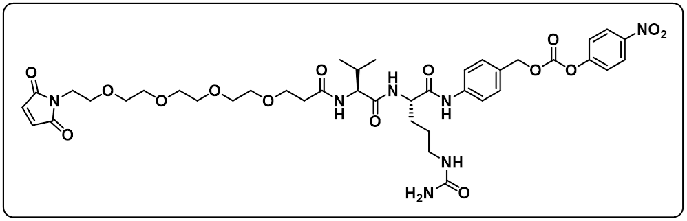 Mal-PEG4-Val-Cit-PAB-PNP