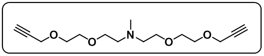 N-Me-N-bis(PEG2-propargyl)