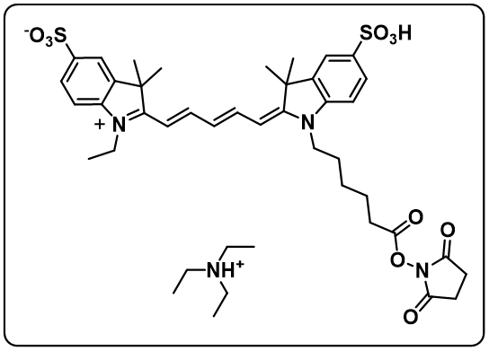 Sulfo-Cyanine5 NHS ester(TEA)