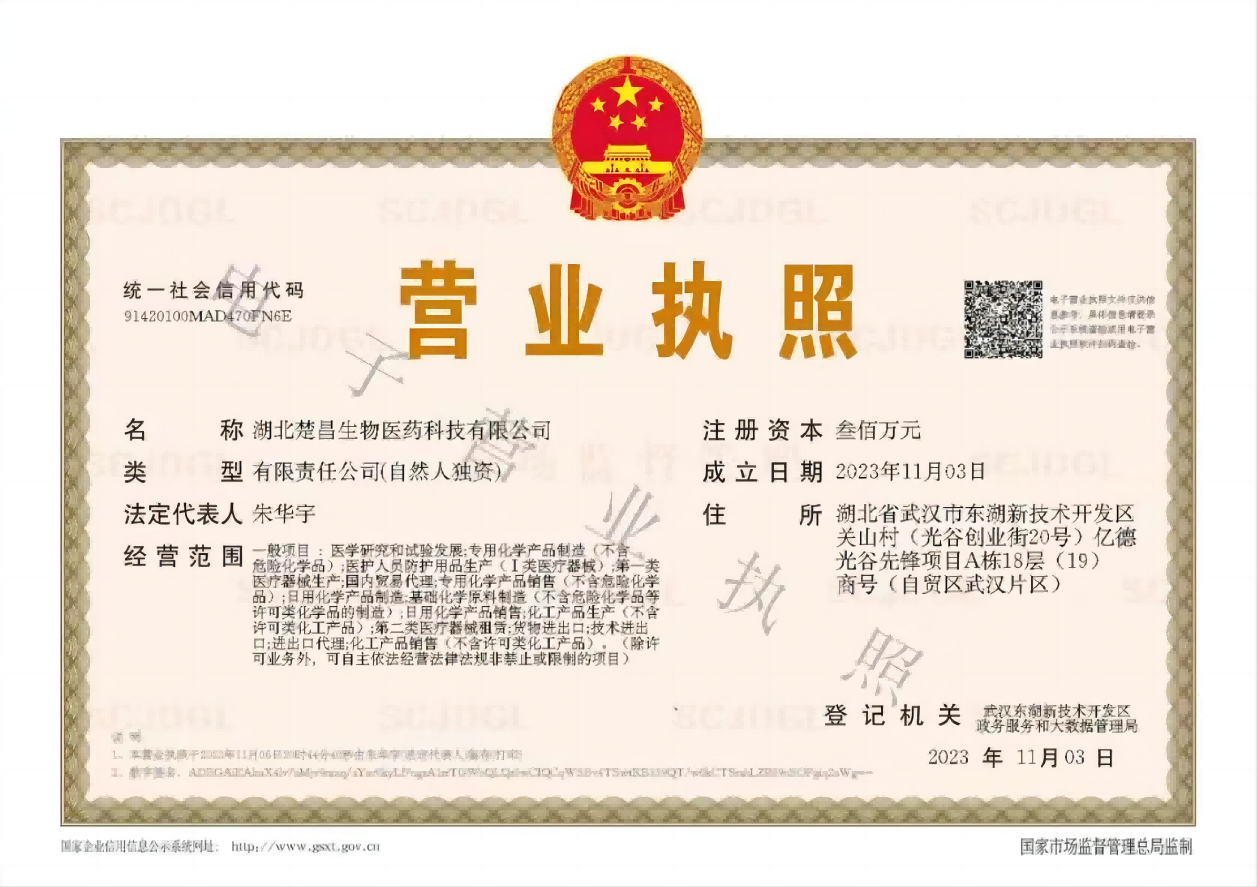 Certificate of accreditation