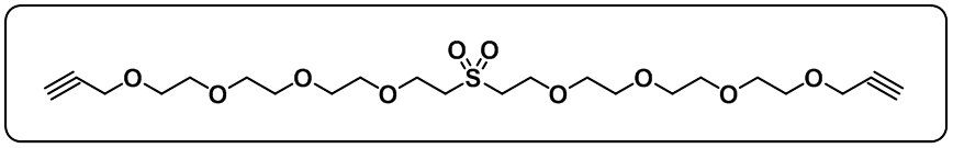 Propargyl-PEG3-Sulfone-PEG3-propargyl