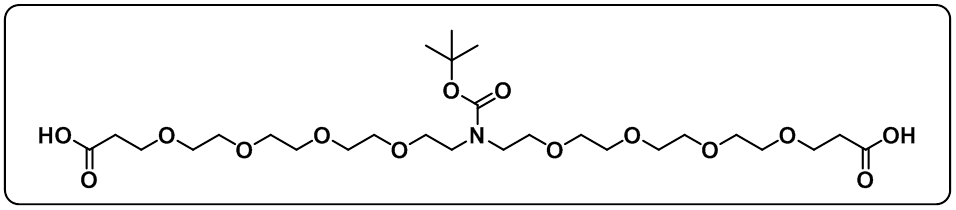 N-Boc-N-bis(PEG4-acid)