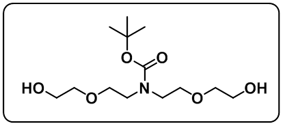 N-Boc-N-bis(PEG1-OH)