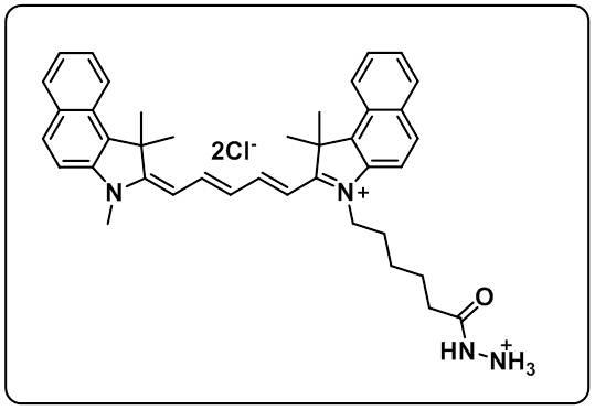 Cyanine5.5 hydrazide