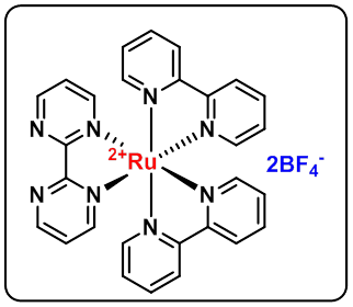 Ru(bpy)2(bpm)(BF4)2