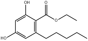 Ethyl 2,4-dihydroxy-6- pentylbenzoate