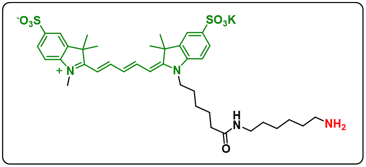 diSulfo-Cy5 amine