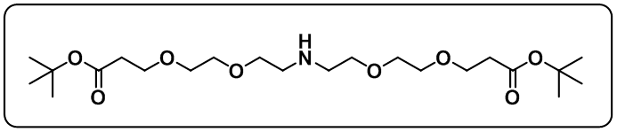 NH-bis(PEG2-t-butyl ester)