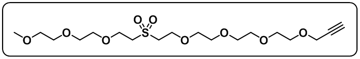 m-PEG3-Sulfone-PEG4-propargyl