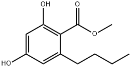 2,4-dihydroxy-6-n-butylbenzoic acid, methyl ester