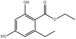 Benzoic acid, 2-ethyl-4,6- dihydroxy-, ethyl ester