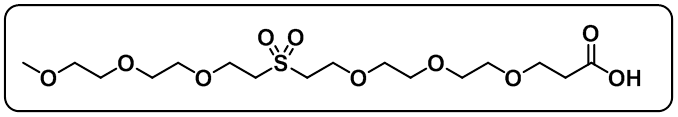 m-PEG3-Sulfone-PEG3-acid