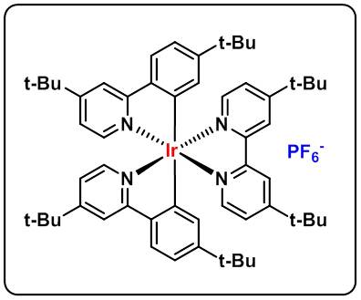 (Ir[4-t-Bu-Phenyl-4-t-Bu-Py]2(dtbpy))PF6