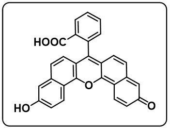 2-(11-Hydroxy-3-oxo-3H-dibenzo[c,h]xanthen-7-yl)benzoic acid