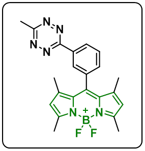 Me-tetrazine-BODIPY（high turn on BODIPY dye）