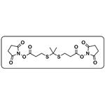 Bis(2,5-dioxopyrrolidin-1-yl) 3,3'-(propane-2,2-diylbis(sulfanediyl))dipropionate