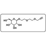 Propargyl-PEG2-beta-D-glucose