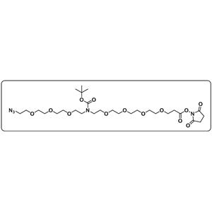 N-(Azido-PEG3)-N-Boc-PEG4-NHS ester