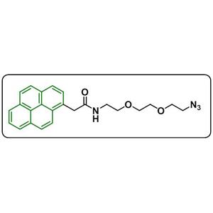 1-pyreneacetic acid-PEG2-azide