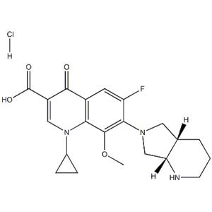 	Moxifloxacin hydrochloride