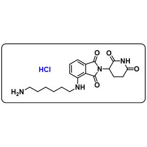 Pomalidomide-C6-NH2 hydrochloride