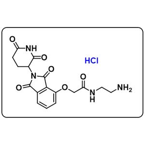 Thalidomide-O-amido-C2-NH2 hydrochloride