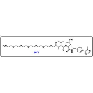 (S,R,S)-AHPC-PEG6-NH2(dihydrochloride)