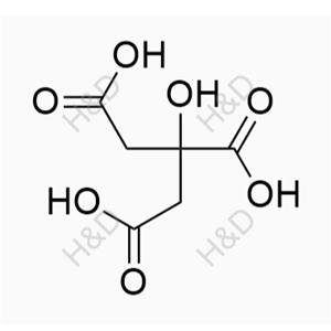 2-hydroxypropane-1,2,3-tricarboxylic acid