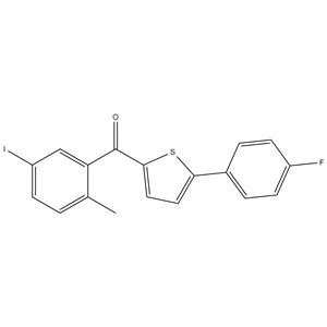 (5-(4-Fluorophenyl)thiophen-2-yl)(5-iodo-2-Methylphenyl)Methanone