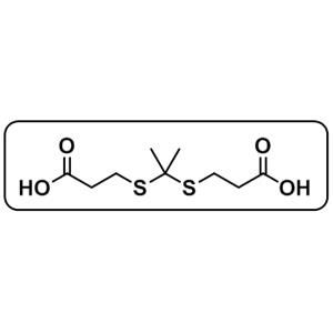 3,3′-[(1-Methylethylidene)bis(thio)]bis[propanoic acid]；