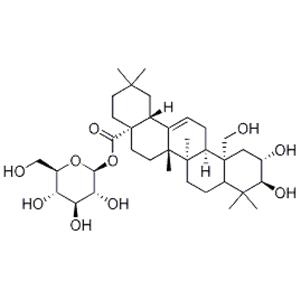 (2alpha,3beta,19alpha)-2,3,19-Trihydroxyolean-12-en-28-oic acid beta-D-glucopyranosyl ester