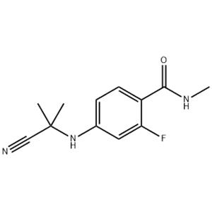 4-(2-CYANOPROPAN-2-YLAMINO)-2-FLUORO-N-METHYLBENZAMIDE