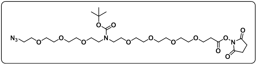 N-(Azido-PEG3)-N-Boc-PEG4-NHS ester