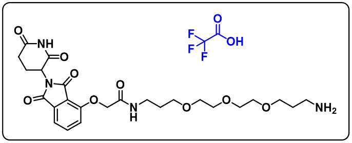 Thalidomide-O-amido-C3-PEG3-C1-NH2