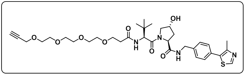 (S,R,S)-AHPC-PEG4-Alkyne