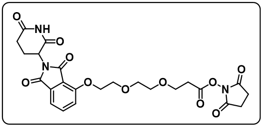 Thalidomide-O-PEG2-NHS ester