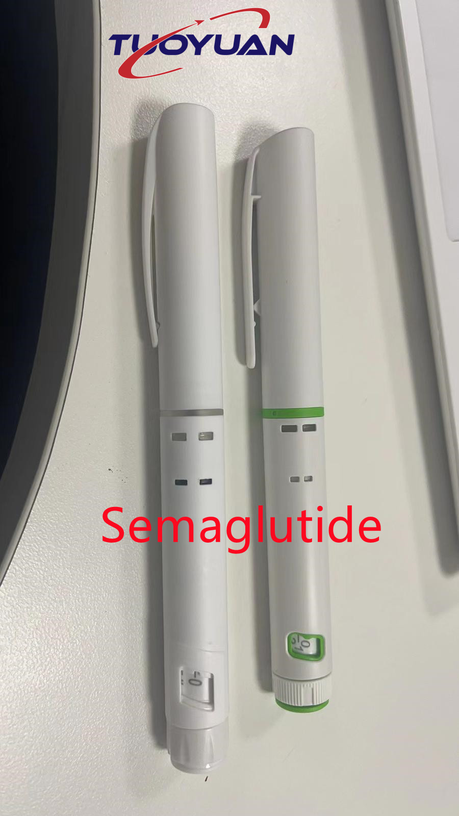 injectable semaglutide pen with water