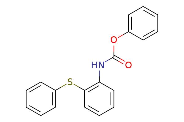 Phenyl[2-phenylthio)phenyl]carbamate