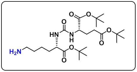 (S)-Di-tert-butyl 2-(3-((S)-6-amino-1-(tert-butoxy)-1-oxohexan-2-yl)ureido)pentanedioate