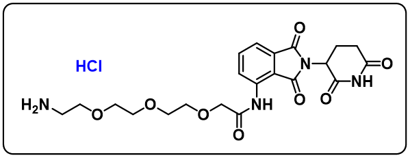 Pomalidomide-PEG3-NH2 hydrochloride