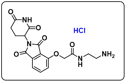 Thalidomide-O-amido-C2-NH2 hydrochloride